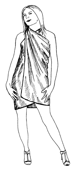 Иллюстрация к книге — Шарфик, платочек, парео. Как красиво и модно повязать [i_340.jpg]