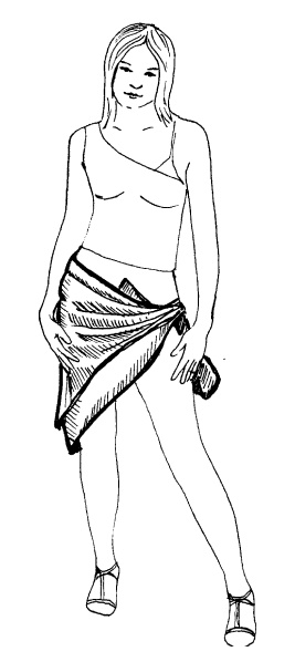 Иллюстрация к книге — Шарфик, платочек, парео. Как красиво и модно повязать [i_343.jpg]