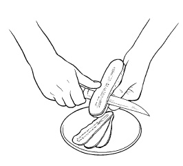 Иллюстрация к книге — Оригинальные украшения из овощей и фруктов [i_001.jpg]