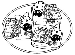 Иллюстрация к книге — Оригинальные украшения из овощей и фруктов [i_060.jpg]