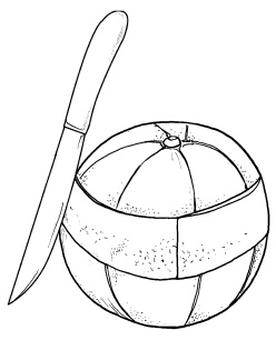 Иллюстрация к книге — Оригинальные украшения из овощей и фруктов [i_085.jpg]