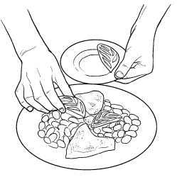 Иллюстрация к книге — Оригинальные украшения из овощей и фруктов [i_098.jpg]