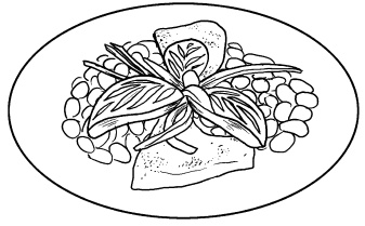 Иллюстрация к книге — Оригинальные украшения из овощей и фруктов [i_099.jpg]