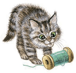 Иллюстрация к книге — Необыкновенные приключения кошки Нюси. Домовой и тайна волшебной книги [i_004.jpg]