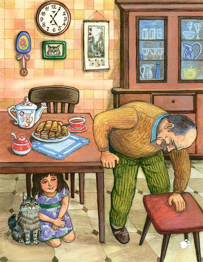 Иллюстрация к книге — Необыкновенные приключения кошки Нюси. Домовой и тайна волшебной книги [i_005.jpg]