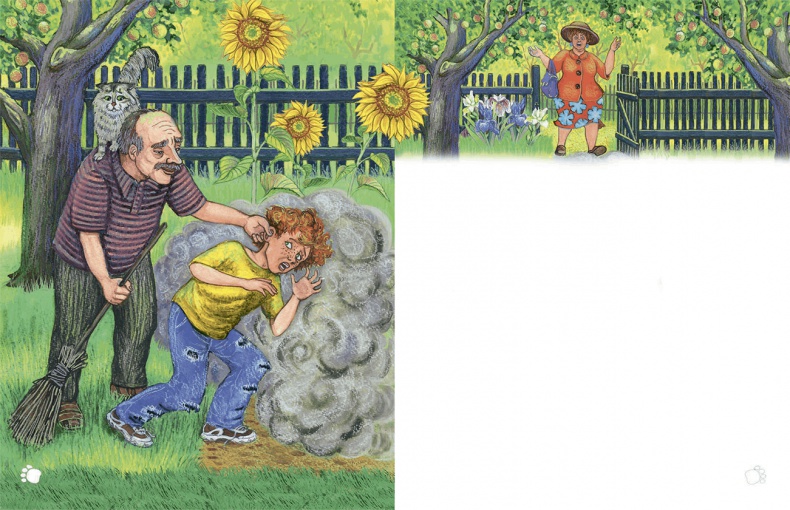 Иллюстрация к книге — Необыкновенные приключения кошки Нюси. Домовой и тайна волшебной книги [i_025.jpg]