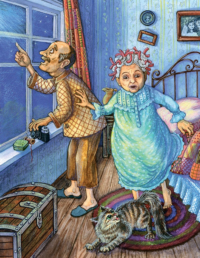 Иллюстрация к книге — Необыкновенные приключения кошки Нюси. Домовой и тайна волшебной книги [i_030.jpg]