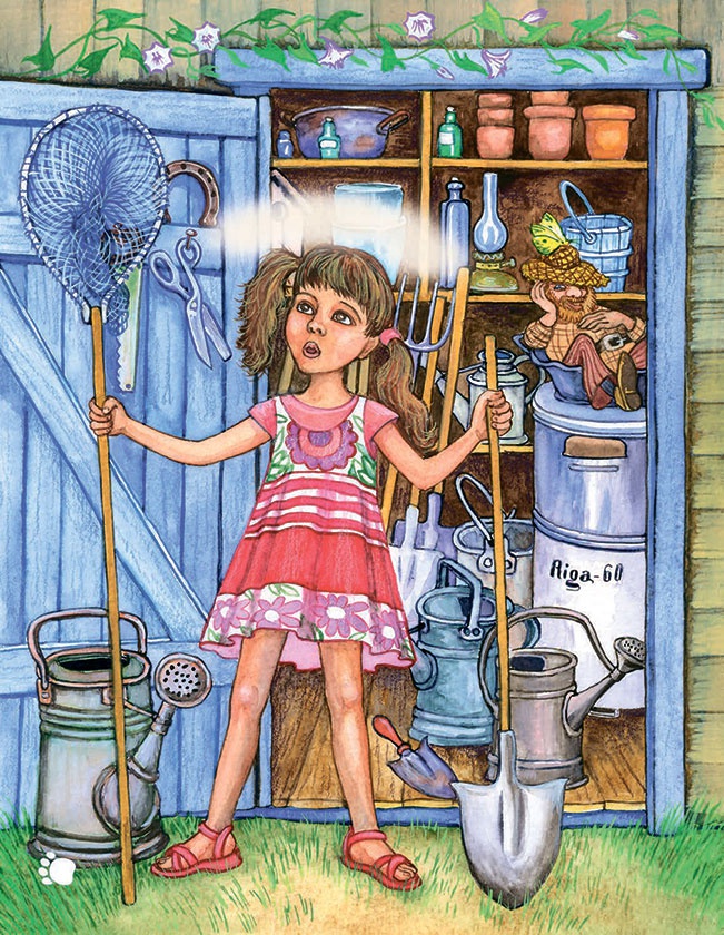 Иллюстрация к книге — Необыкновенные приключения кошки Нюси. Домовой и тайна волшебной книги [i_037.jpg]