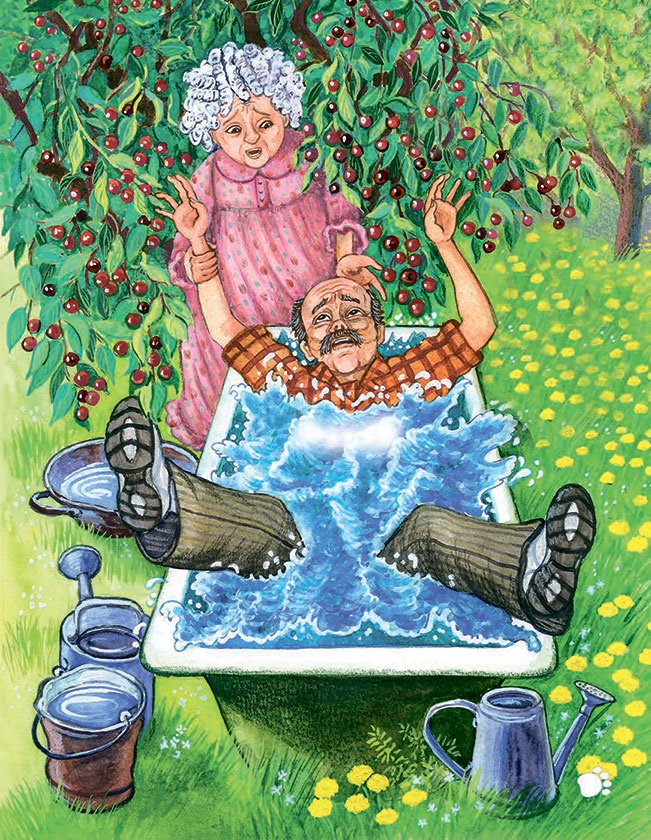 Иллюстрация к книге — Необыкновенные приключения кошки Нюси. Домовой и тайна волшебной книги [i_040.jpg]