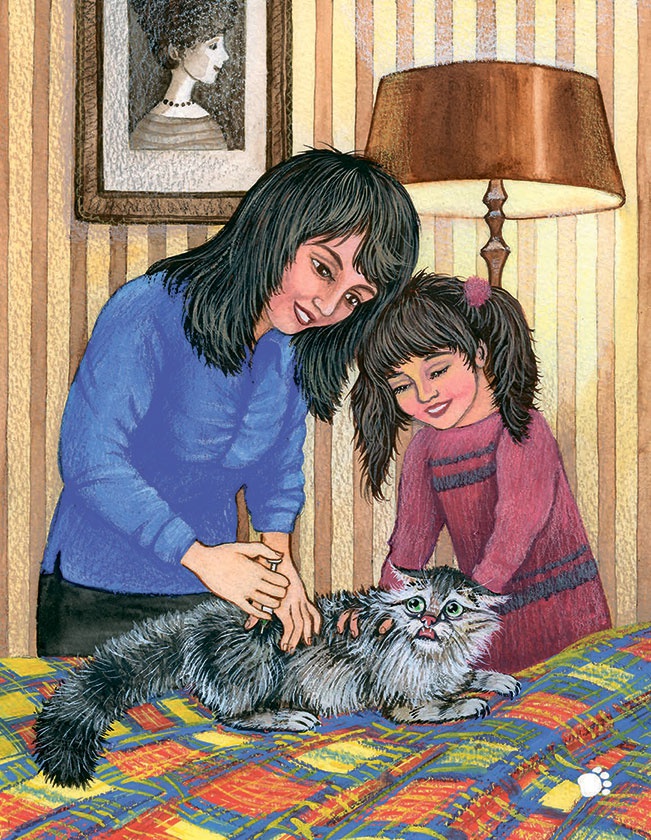 Иллюстрация к книге — Необыкновенные приключения кошки Нюси. Домовой и тайна волшебной книги [i_058.jpg]