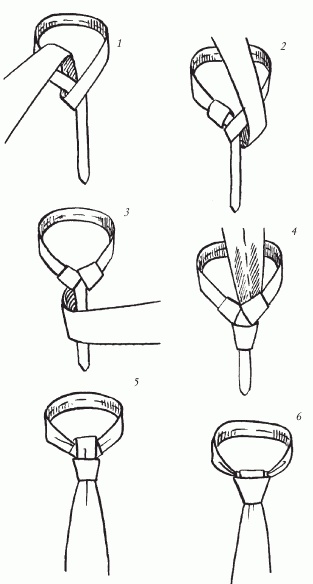 Иллюстрация к книге — Современные узлы для галстуков, шарфов, парео [_05.jpg]