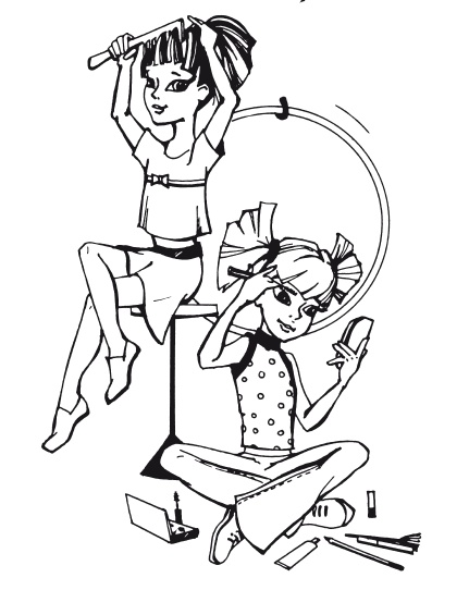 Иллюстрация к книге — Классная энциклопедия для девочек. Отличные советы как быть лучшей во всем! [i_008.jpg]