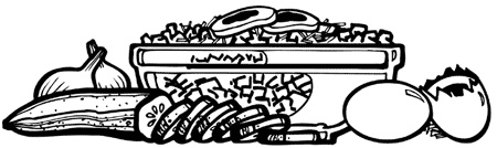 Иллюстрация к книге — Салаты из овощей, фруктов и прочих продуктов [i_007.jpg]