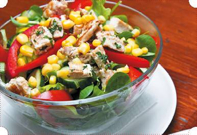 Иллюстрация к книге — Холодные и теплые салаты. Мясные, рыбные, овощные, корейские, постные + 50 салатных заправок [i_035.jpg]