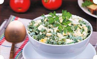 Иллюстрация к книге — Холодные и теплые салаты. Мясные, рыбные, овощные, корейские, постные + 50 салатных заправок [i_078.jpg]