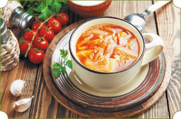 Иллюстрация к книге — Аппетитное жаркое, гуляш, кулеш, солянки, плов, рагу и другие блюда в горшочках [i_015.jpg]