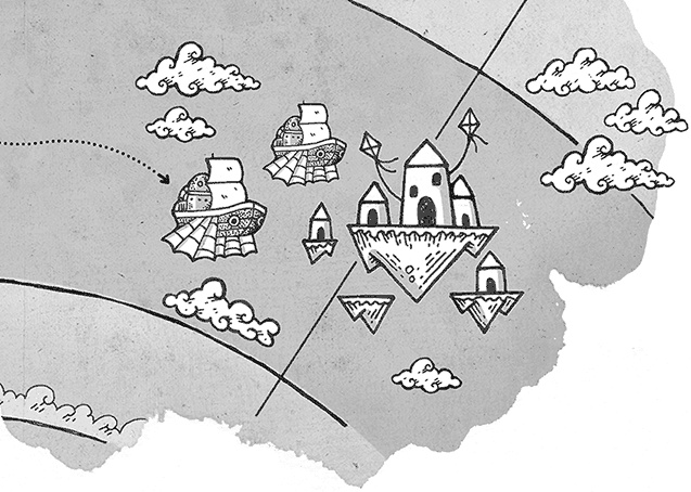 Иллюстрация к книге — Охотники за облаками [i_051.jpg]