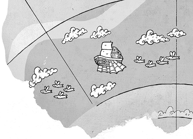 Иллюстрация к книге — Охотники за облаками [i_064.jpg]