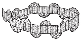 Иллюстрация к книге — Вязаные модные аксессуары. Сумочки, ремни, перчатки, шарфы [pic_66.jpg]