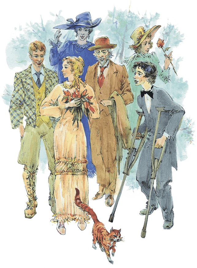 Иллюстрация к книге — Поллианна выросла [i_002.jpg]