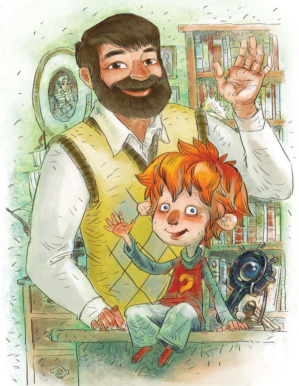 Иллюстрация к книге — Увлекательная астрономия. Детские энциклопедии с Чевостиком [i_003.jpg]