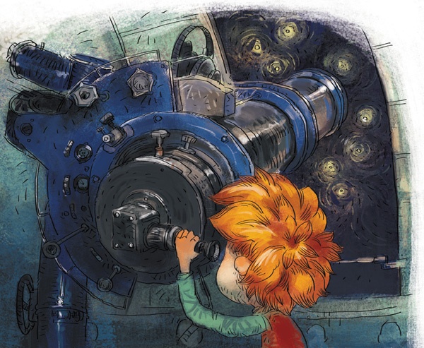 Иллюстрация к книге — Увлекательная астрономия. Детские энциклопедии с Чевостиком [i_019.jpg]