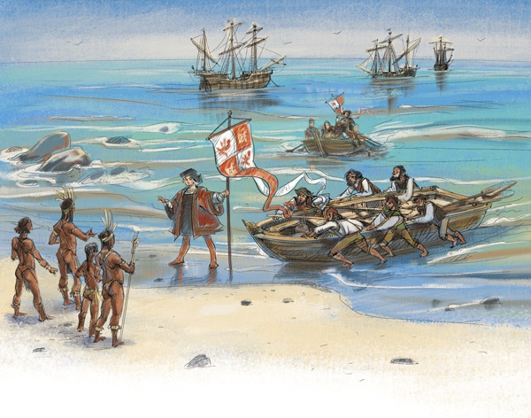 Иллюстрация к книге — Великие путешествия. Детские энциклопедии с Чевостиком [i_035.jpg]