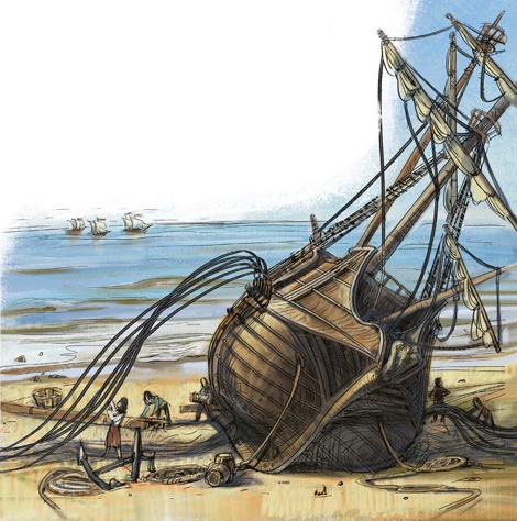 Иллюстрация к книге — Великие путешествия. Детские энциклопедии с Чевостиком [i_042.jpg]