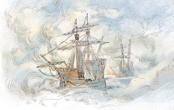 Иллюстрация к книге — Великие путешествия. Детские энциклопедии с Чевостиком [i_047.jpg]