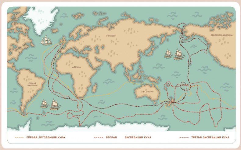 Иллюстрация к книге — Великие путешествия. Детские энциклопедии с Чевостиком [i_063.jpg]