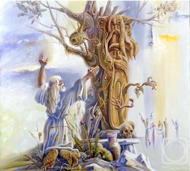 Иллюстрация к книге — Славянские боги, духи, герои былин. Иллюстрированная энциклопедия [i_004.jpg]