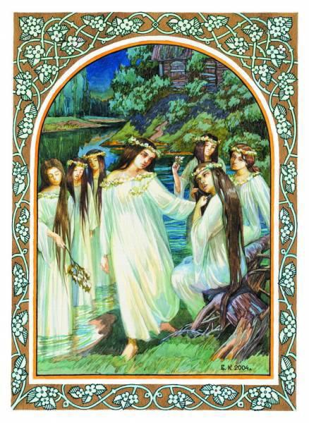 Иллюстрация к книге — Славянские боги, духи, герои былин. Иллюстрированная энциклопедия [i_066.jpg]