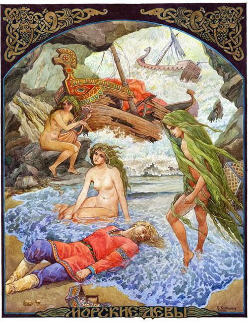 Иллюстрация к книге — Славянские боги, духи, герои былин. Иллюстрированная энциклопедия [i_092.jpg]