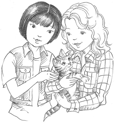 Иллюстрация к книге — Котёнок Белла, или Любопытный носик [i_037.jpg]