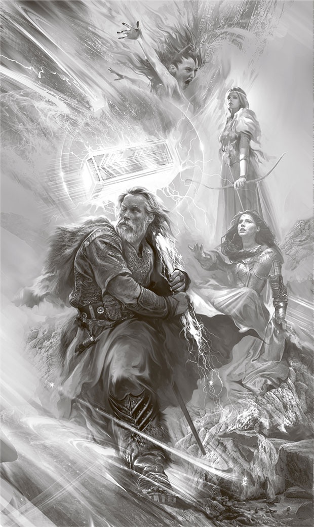 Иллюстрация к книге — Гибель Богов - 2. Книга 5. Хедин, враг мой. Том 2. "...Тот против нас!" [i_001.jpg]