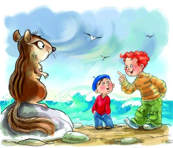 Иллюстрация к книге — Боцман, бурундук, кот и крыса. Сказка для детей и всех остальных [i_015.jpg]