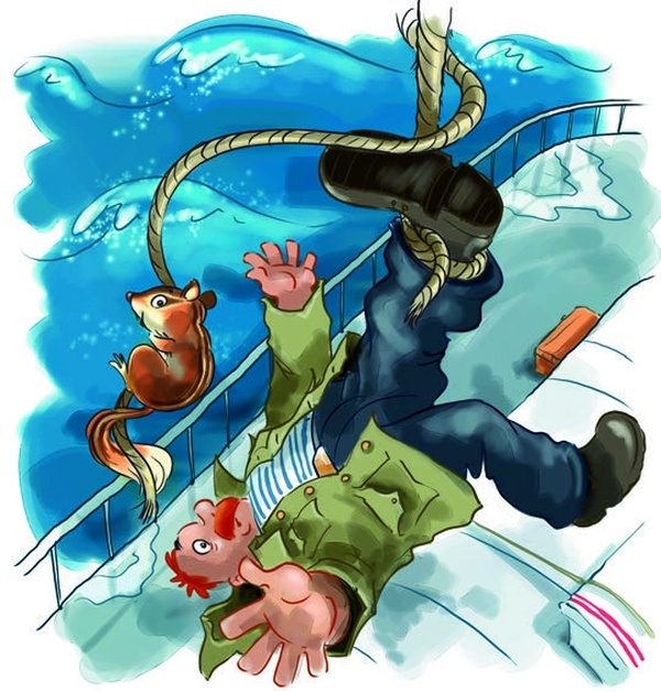 Иллюстрация к книге — Боцман, бурундук, кот и крыса. Сказка для детей и всех остальных [i_022.jpg]