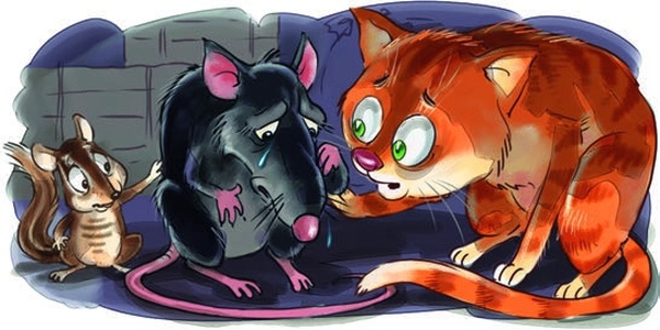 Иллюстрация к книге — Боцман, бурундук, кот и крыса. Сказка для детей и всех остальных [i_031.jpg]