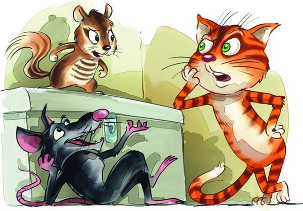 Иллюстрация к книге — Боцман, бурундук, кот и крыса. Сказка для детей и всех остальных [i_041.jpg]