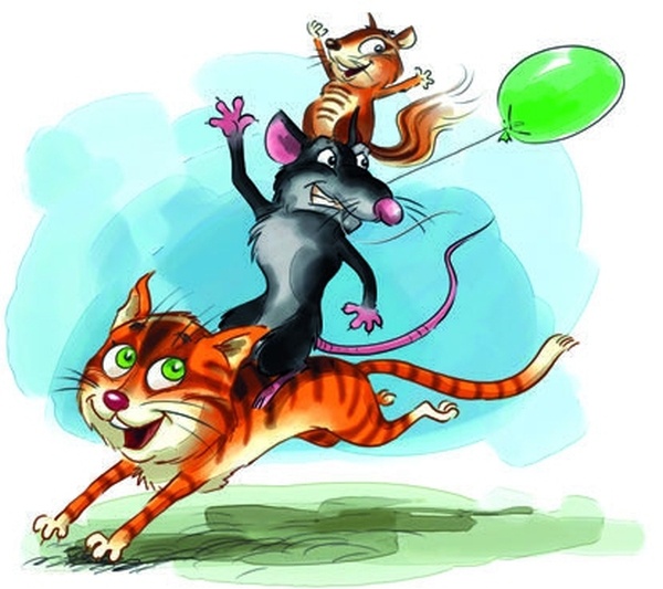 Иллюстрация к книге — Боцман, бурундук, кот и крыса. Сказка для детей и всех остальных [i_045.jpg]