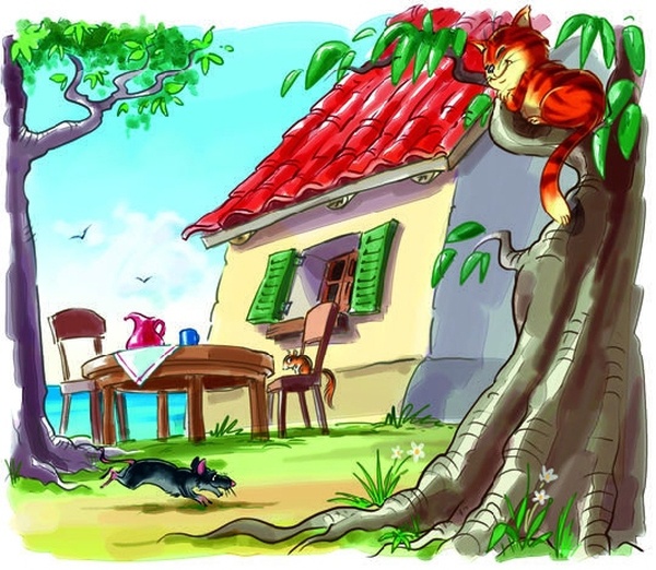 Иллюстрация к книге — Боцман, бурундук, кот и крыса. Сказка для детей и всех остальных [i_059.jpg]