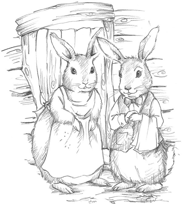 Иллюстрация к книге — Крольчонок Люси, или Волшебная встреча [_044.jpg]