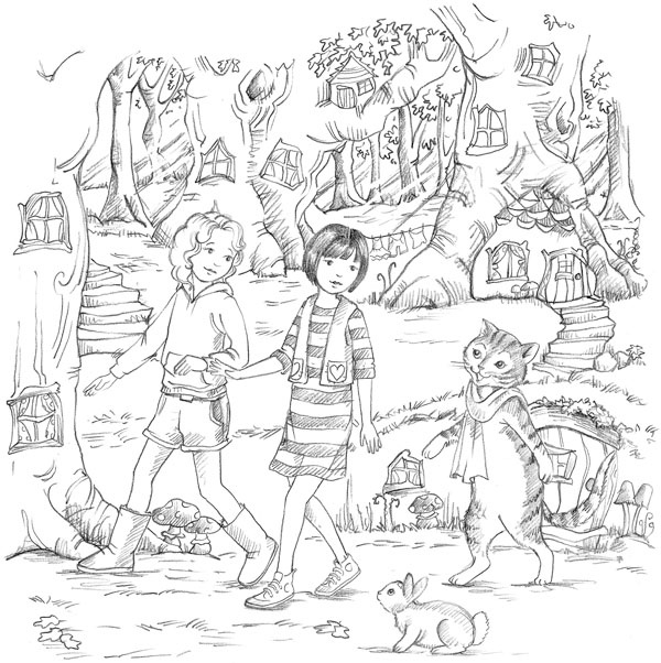 Иллюстрация к книге — Крольчонок Люси, или Волшебная встреча [_047.jpg]