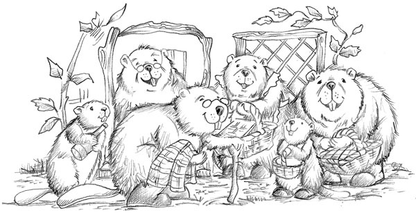 Иллюстрация к книге — Мышонок Молли, или Ярмарка чудес [_084.jpg]