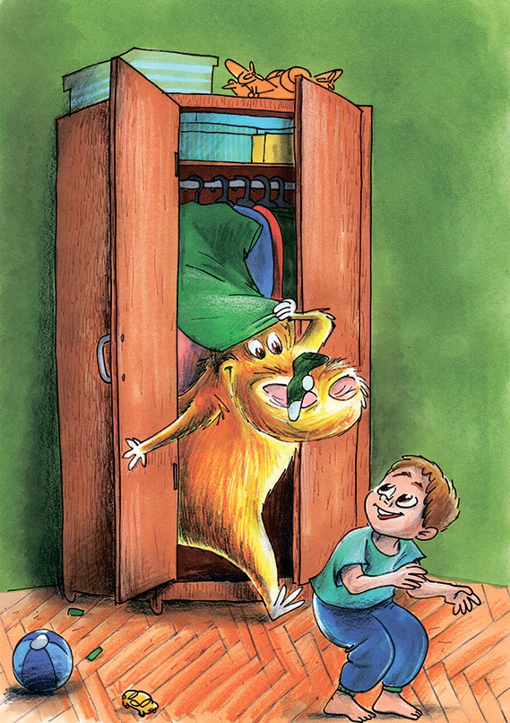 Иллюстрация к книге — Вот такие Веселовы, или 2 сказочные повести про прикольных домовых [i_010.jpg]