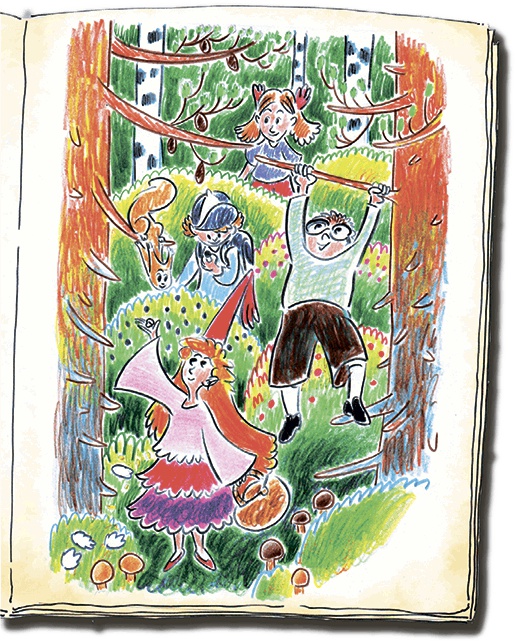 Иллюстрация к книге — Вот такие Веселовы, или 2 сказочные повести про прикольных домовых [i_037.jpg]