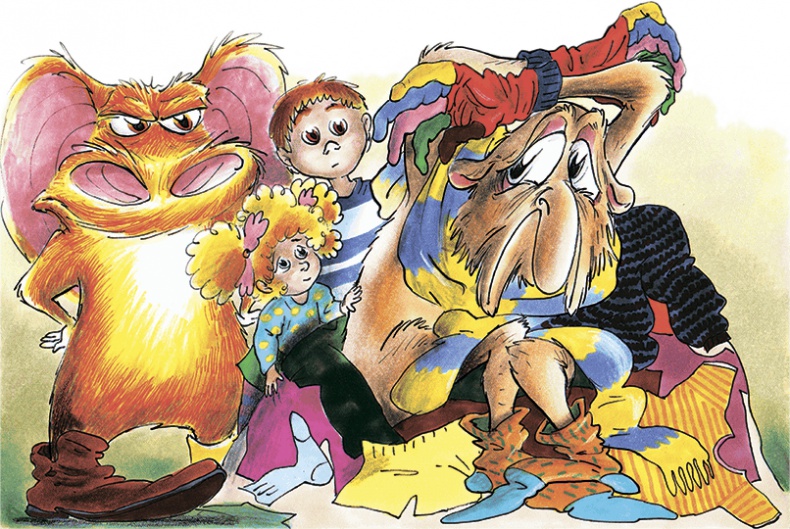 Иллюстрация к книге — Вот такие Веселовы, или 2 сказочные повести про прикольных домовых [i_062.jpg]