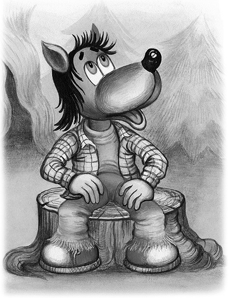 Иллюстрация к книге — Как волк теленочку мамой был [i_007.jpg]