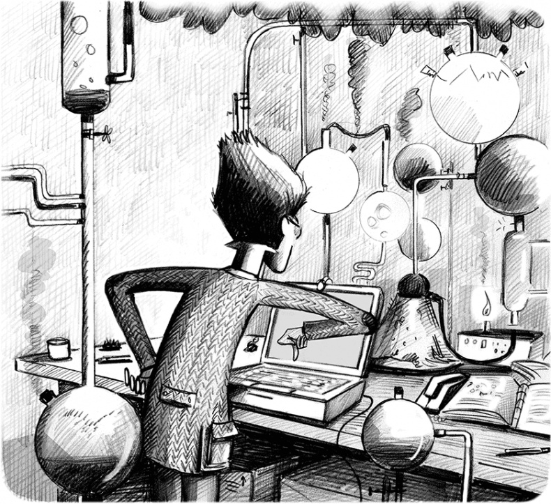 Иллюстрация к книге — Джордж и тайны Вселенной [i_181.jpg]