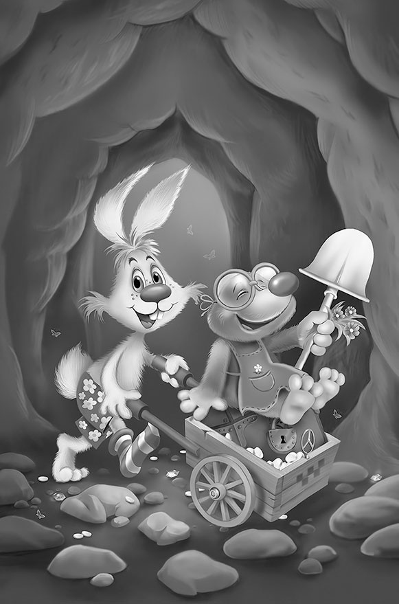 Иллюстрация к книге — Все детективные расследования Фу-Фу и Кис-Киса [i_072.jpg]